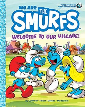 portada We Are the Smurfs: Welcome to Our Village! (We Are the Smurfs Book 1): Welcome to Our Village! (en Inglés)