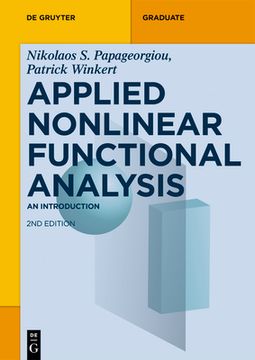 portada Applied Nonlinear Functional Analysis: An Introduction (en Inglés)