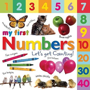 portada Tabbed Board Books: My First Numbers: Let's get Counting! (dk my First Board Books) (en Inglés)