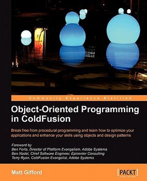 portada object-oriented programming in coldfusion