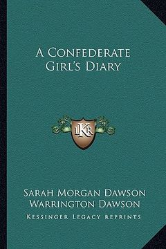portada a confederate girl's diary