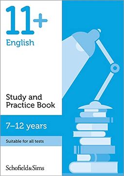portada 11+ English Study and Practice Book for gl and Cem, Ages 7-12 (en Inglés)