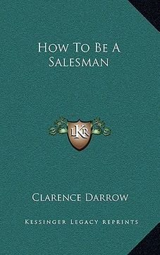 portada how to be a salesman (en Inglés)