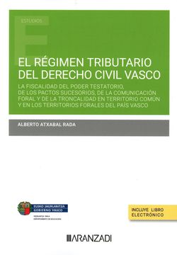portada Regimen Tributario del Derecho Civil Vasco