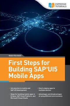 portada First Steps for Building SAP UI5 Mobile Apps (en Inglés)