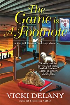 portada The Game is a Footnote (a Sherlock Holmes Bookshop Mystery) (in English)