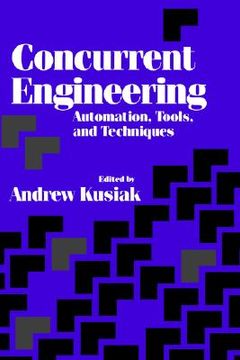 portada concurrent engineering: automation, tools, and techniques (en Inglés)