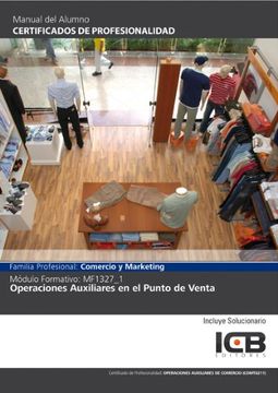 portada Manual Mf1327_1: Operaciones Auxiliares en el Punto de Venta