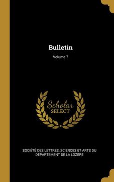 portada Bulletin; Volume 7 (en Francés)