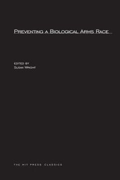 portada Preventing a Biological Arms Race (The mit Press) (en Inglés)
