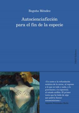 portada Autocienciaficción Para el fin de la Especie (in Spanish)