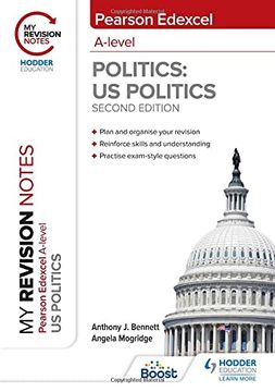 portada My Revision Notes: Pearson Edexcel a Level Politics: Us Politics: Second Edition 
