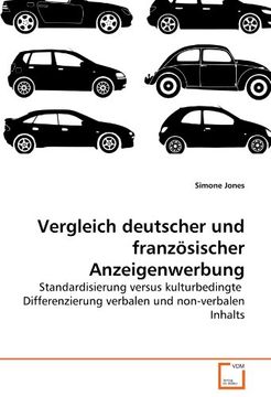 portada Vergleich deutscher und französischer Anzeigenwerbung