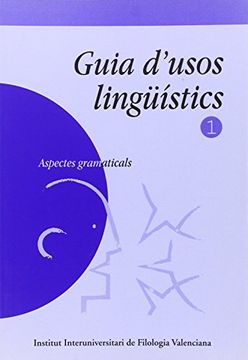 portada Guia D'usos Lingüístics 1: Aspectes Gramaticals (en Catalá)
