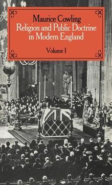 portada Religion and Public Doctrine in Modern England: Volume 1 Hardback: V. 1 (Cambridge Studies in the History and Theory of Politics) (in English)