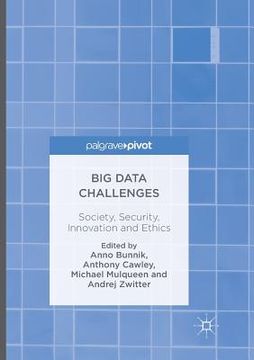 portada Big Data Challenges: Society, Security, Innovation and Ethics