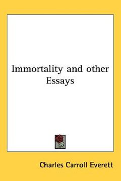 portada immortality and other essays (en Inglés)