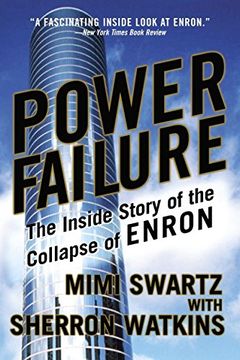 portada Power Failure: The Inside Story of the Collapse of Enron (en Inglés)