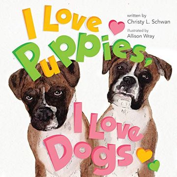 portada I Love Puppies, i Love Dogs (en Inglés)