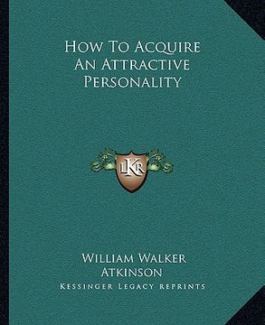 portada how to acquire an attractive personality