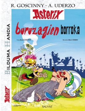 portada Buruzagien Borroka (Euskara - 10 Urte + - Asterix - Bilduma Handia)