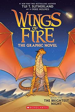 portada The Brightest Night (Wings of Fire Graphic Novel 5 ) (in English)
