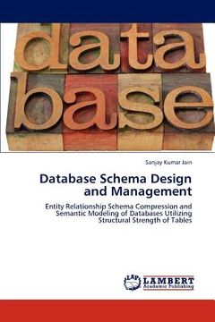 portada database schema design and management (en Inglés)