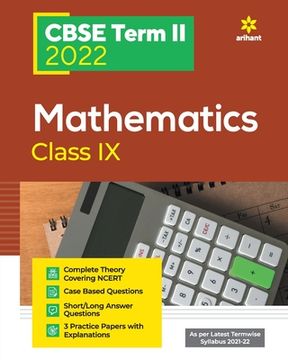 portada CBSE Term II Mathematics 9th (en Inglés)