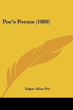 portada poe's poems (1889) (en Inglés)