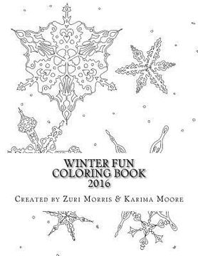 portada Winter Fun Coloring Book 2016 (en Inglés)