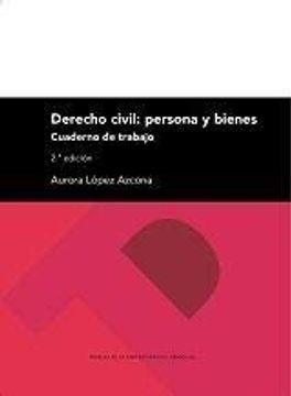 portada Derecho Civil: Persona y Bienes (Textos Docentes)