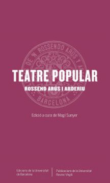 portada Teatre Popular (in Catalá)