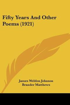 portada fifty years and other poems (1921) (in English)