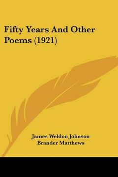 portada fifty years and other poems (1921) (en Inglés)