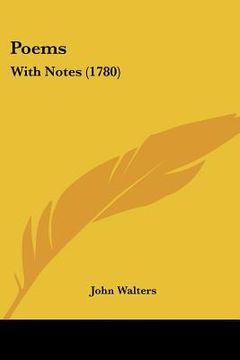 portada poems: with notes (1780) (en Inglés)