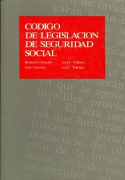 portada Codigo de Legislacion de Seguridad Social. Regimen General y Especiales.