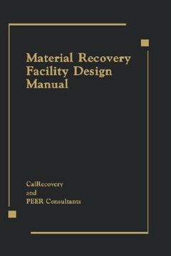 portada material recovery facility design manual (en Inglés)