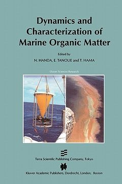 portada dynamics and characterization of marine organic matter (en Inglés)