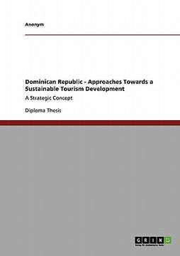 portada dominican republic - approaches towards a sustainable tourism development (en Inglés)