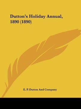portada dutton's holiday annual, 1890 (1890) (in English)