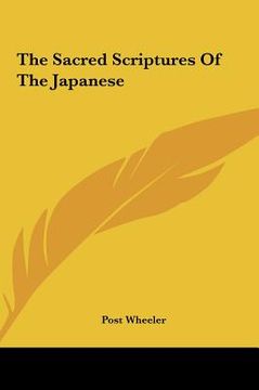 portada the sacred scriptures of the japanese (en Inglés)