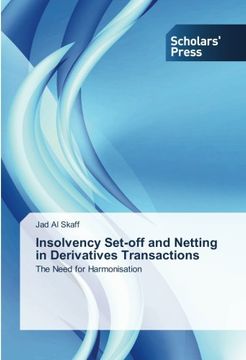 portada Insolvency Set-off and Netting in Derivatives Transactions