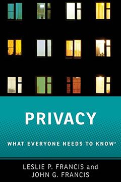 portada Privacy: What Everyone Needs to Know® (in English)