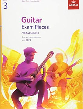 portada Guitar Exam Pieces From 2019, Abrsm Grade 3: Selected From the Syllabus Starting 2019 (Abrsm Exam Pieces) (en Inglés)