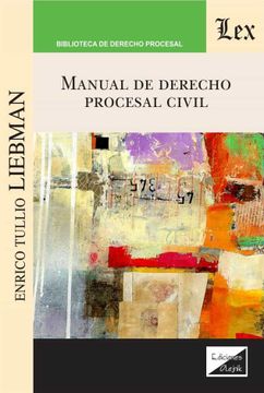 portada Manual de Derecho Procesal Civil (in Spanish)