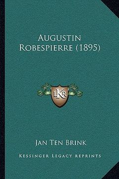 portada Augustin Robespierre (1895)