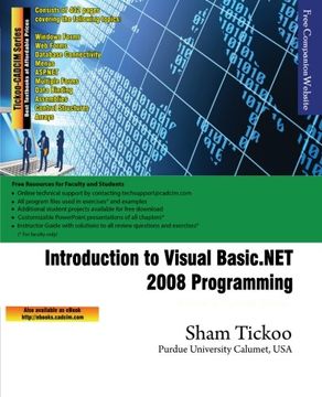 portada Introduction to Visual Basic.NET 2008 Programming