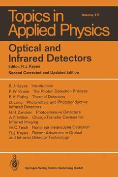 portada optical and infrared detectors (in English)