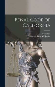 portada Penal Code of California (en Inglés)