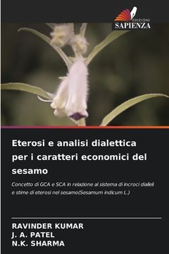 portada Eterosi e analisi dialettica per i caratteri economici del sesamo (in Italian)